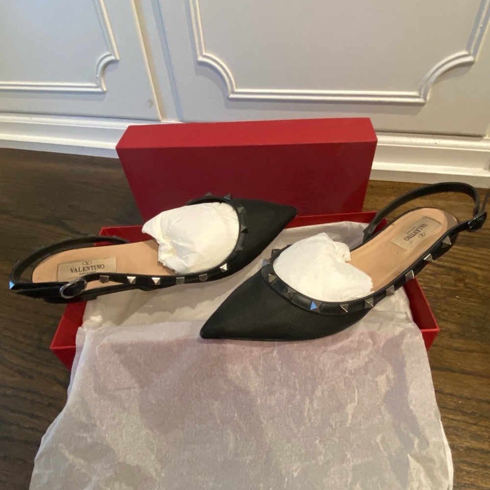 Valentino Garavani Rockstud Mesh
Slingback